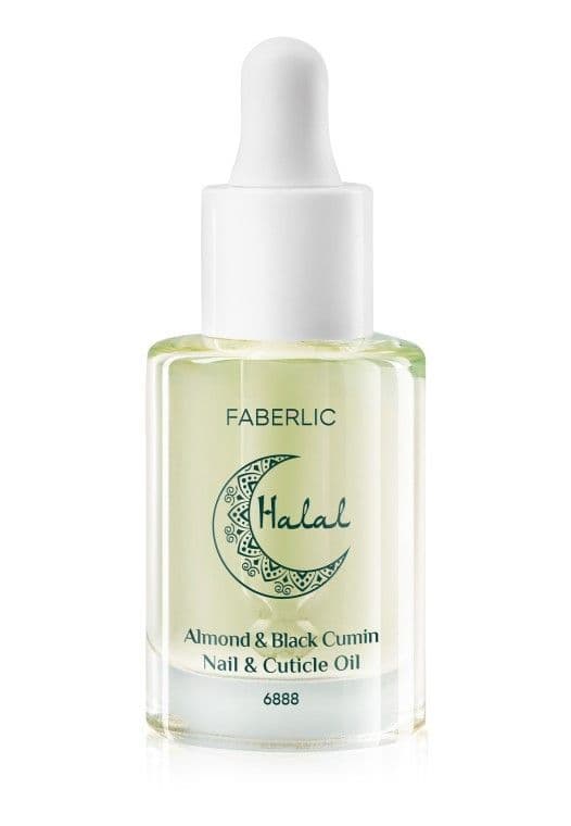 Питательное масло миндаля и черного тмина для ногтей и кутикулы «Halal» Faberlic
