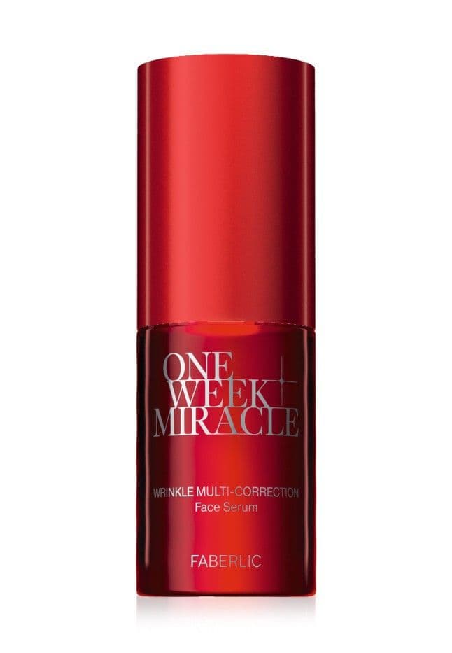 Сыворотка для лица «Против всех видов морщин» One Week Miracle Faberlic