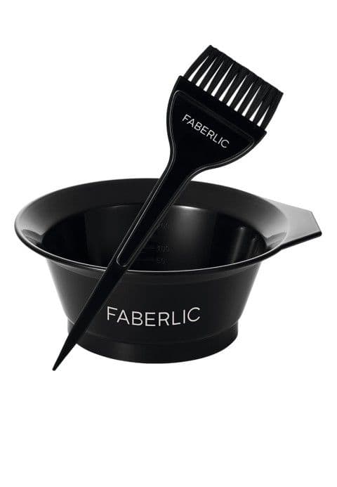 Набор для окрашивания волос (емкость+кисточка) Faberlic