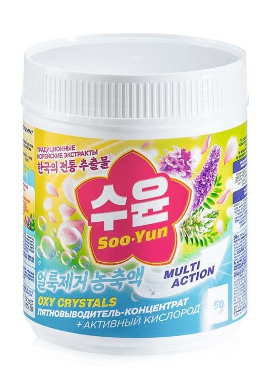 Кислородный пятновыводитель-концентрат «Oxy Crystals Soo-Yun»