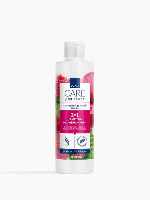 Шампунь-кондиционер для волос 2 в 1 «Непревзойденный объем Care» Avon