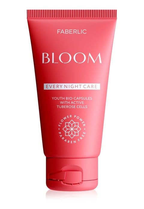 Ночной крем для лица «Bloom 45+» Faberlic