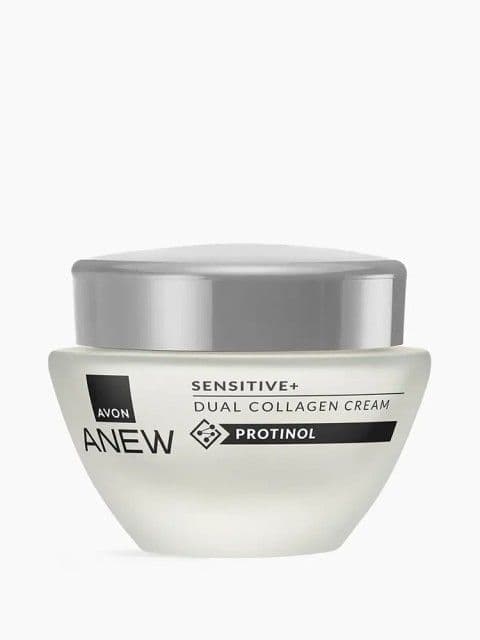 Крем для лица «Сенситив + восстановление коллагена» Avon