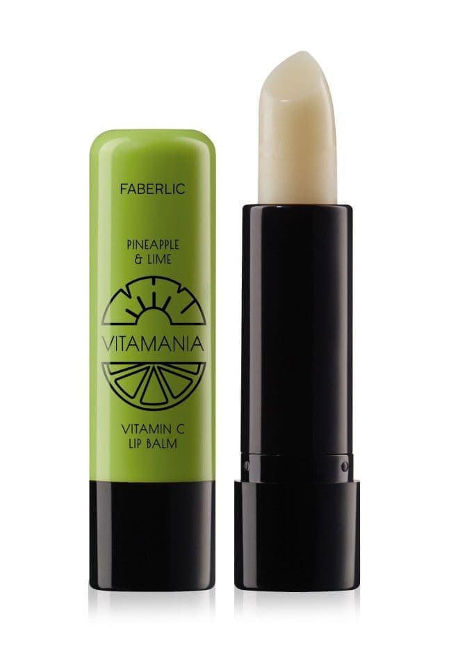 Бальзам для губ «Ананас и лайм» Vitamania Faberlic