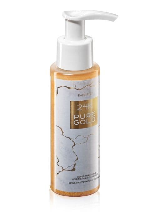 Концентрированная отбеливающая зубная паста «24K Pure Gold» Faberlic