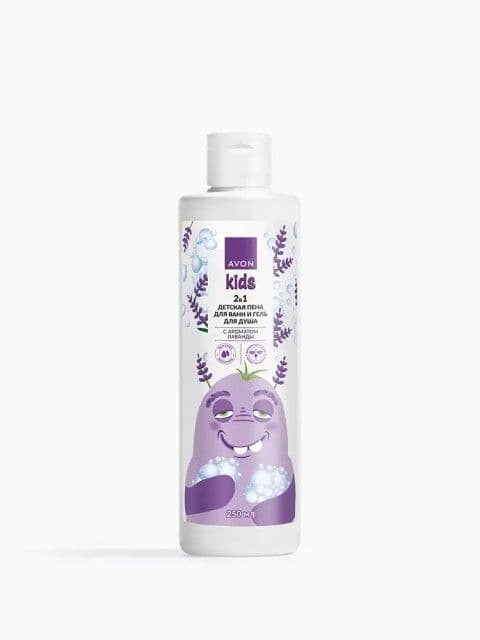 Детская пена для ванн и гель для душа 2 в 1 Avon