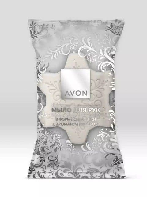 Туалетное мыло для рук и тела «Снежинка» Avon