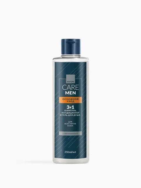 Шампунь-кондиционер и гель для душа 3 в 1 «Основной уход» Avon