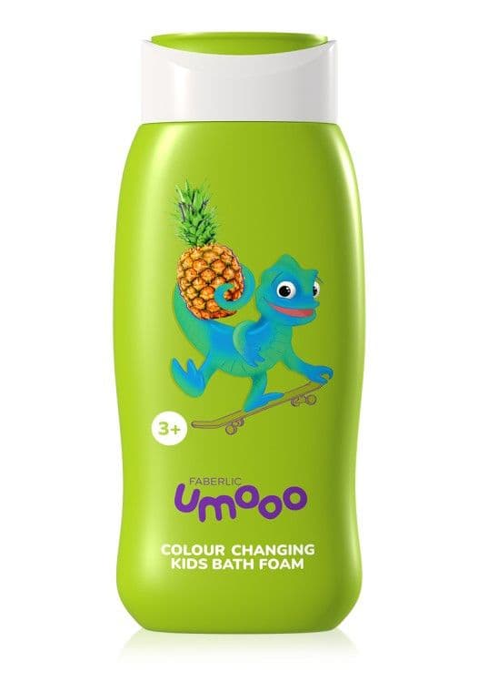 Детская пена для ванн, меняющая цвет «Umooo 3+» Faberlic