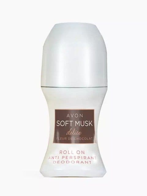 Дезодорант-антиперспирант с шариковым аппликатором «Soft Musk Delice» Avon