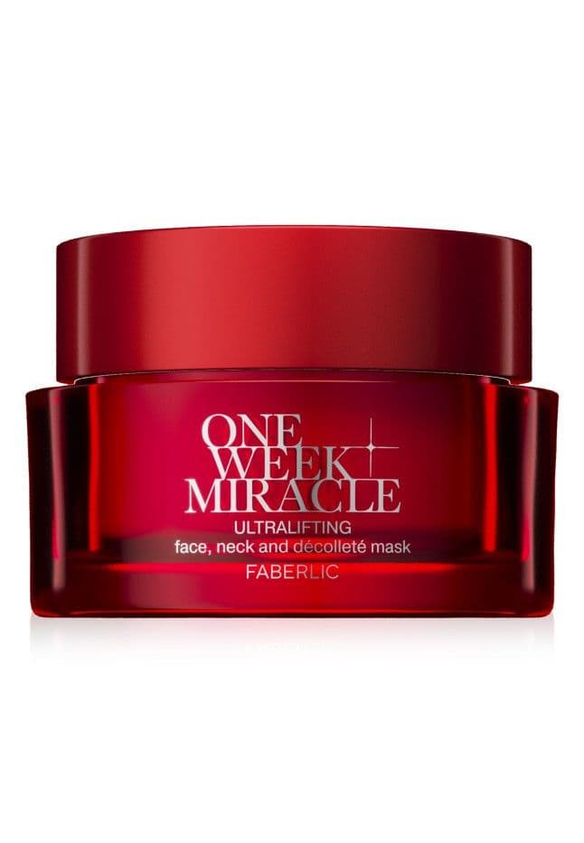 Маска для лица, шеи и декольте «Ультралифтинг» One Week Miracle Faberlic