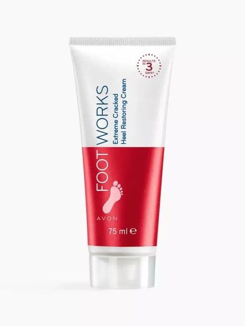 Восстанавливающий крем для потрескавшейся кожи стоп «Footworks» Avon
