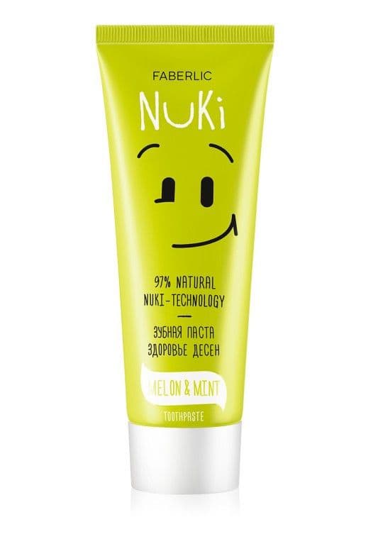 Зубная паста «Здоровье дёсен Nuki» без фтора Faberlic