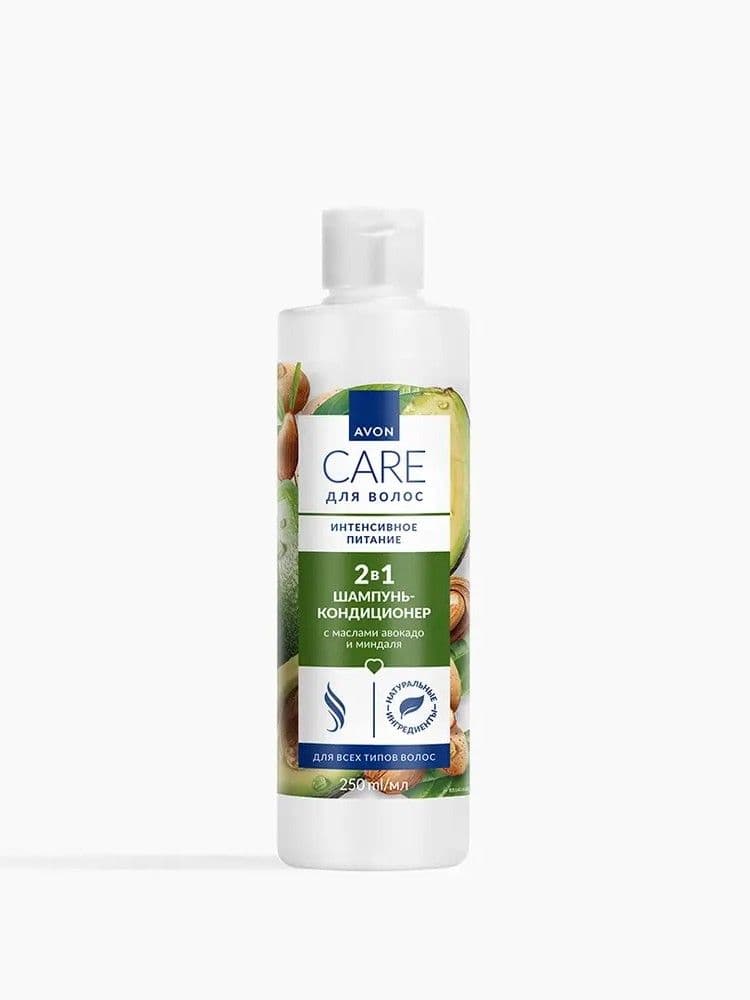 Шампунь-кондиционер для волос 2 в 1 «Интенсивное питание Care» Avon