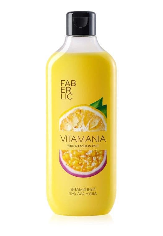 Гель для душа «Юзу и маракуйя Vitamania» Faberlic