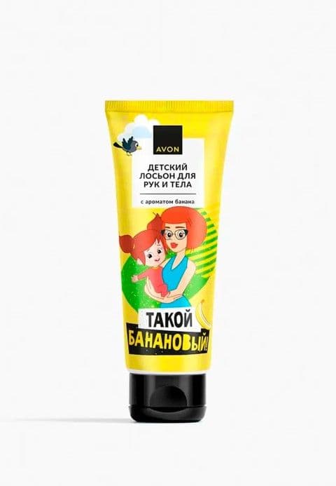 Детский лосьон для рук и тела с ароматом банана Avon