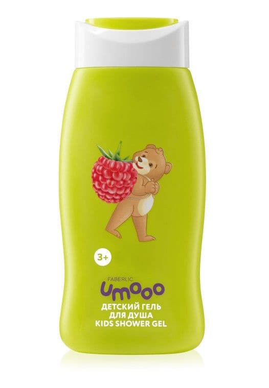 Детский гель для душа «Малиновый мишка Umooo 3+» Faberlic