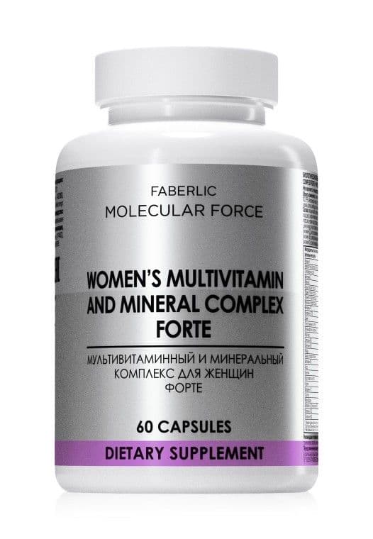 БАД «Мультивитаминный и минеральный комплекс для женщин Форте Molecular Force» Faberlic