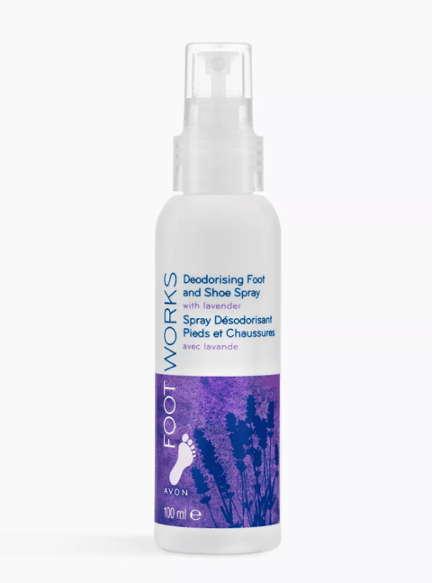Дезодорирующий спрей для ног с ароматом лаванды «Footworks» Avon