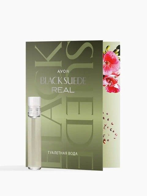 Пробник парфюмерной воды для мужчин «Black Suede Real» Avon