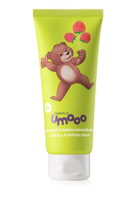 Детский универсальный крем «Малиновый мишка Umooo 3+» Faberlic