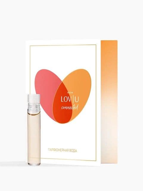 Пробник парфюмерной воды для женщин «Lov U Connected» Avon