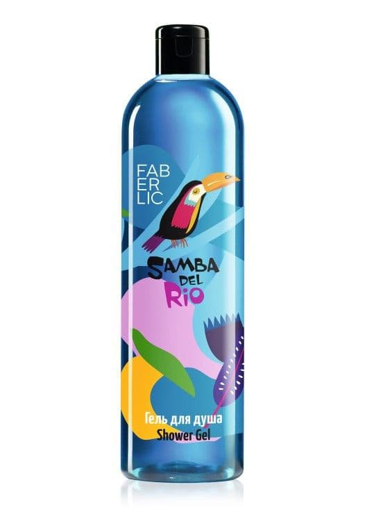 Гель для душа «Океан Samba del Rio» Faberlic