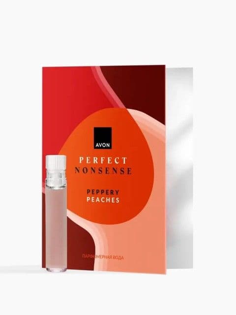 Пробник парфюмерной воды для женщин «Perfect Nonsense Peppery Peaches» Avon