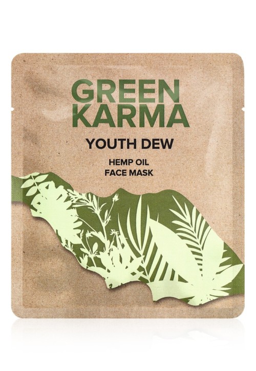 Маска для лица с маслом конопли «Green Karma» Faberlic