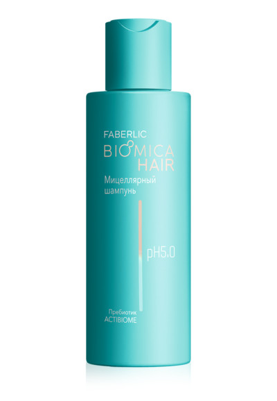 Мицеллярный шампунь для чувствительной кожи головы «Biomica» Faberlic