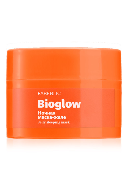 Ночная маска-желе для лица с ароматом манго «Bioglow» Faberlic