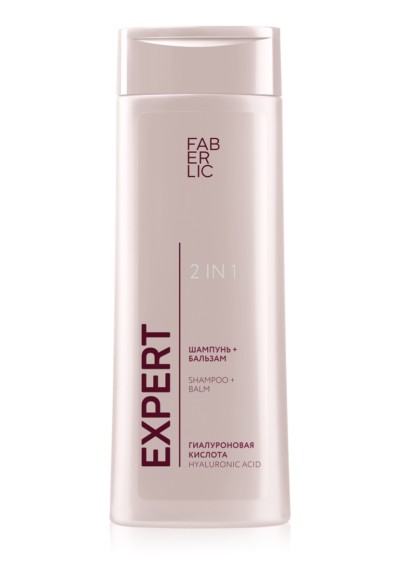 Шампунь-бальзам 2 в 1 «Expert Hair» Faberlic
