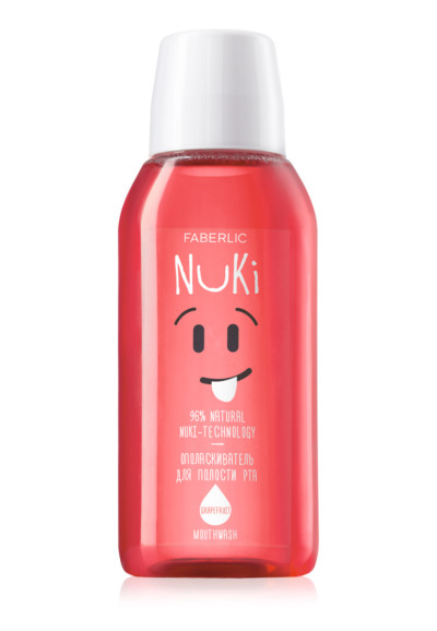 Ополаскиватель для полости рта с маслом грейпфрута «Nuki» Faberlic