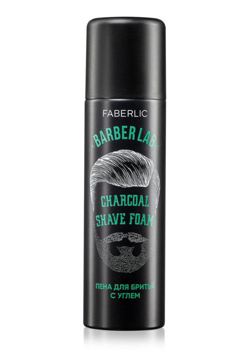 Пена для бритья с углём «BarberLab» Faberlic