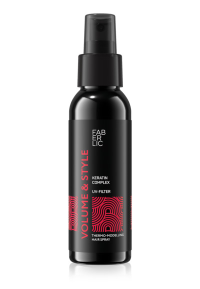 Моделирующий термозащитный спрей для волос «Volume & Style» Faberlic