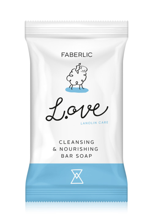 Фигурное туалетное мыло «L.OVE» Faberlic