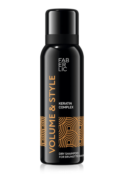 Сухой шампунь для темных волос «Volume & Style» Faberlic