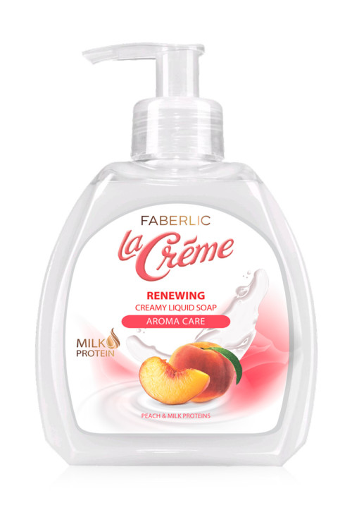Крем-мыло для рук обновляющее «Ароматный уход La Creme» Faberlic