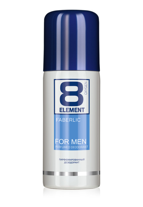 Парфюмированный дезодорант для мужчин «8 Element» Faberlic