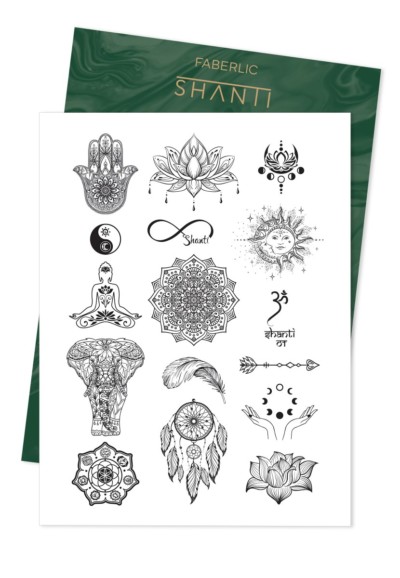 Парфюмированные татуировки «Shanti» Faberlic