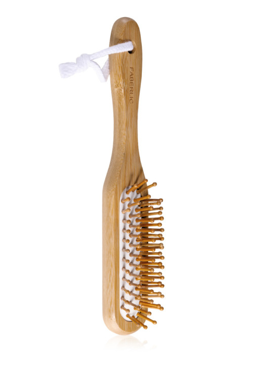 Расческа массажная бамбуковая Faberlic